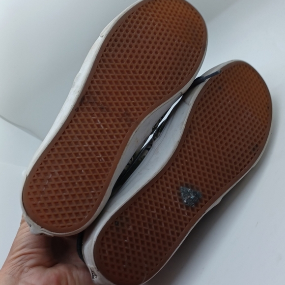 Vans Hawaiian Canvas Green Floral Sneakers Shoes Off The Wall  8.5 Womens - Picture 6 of 10